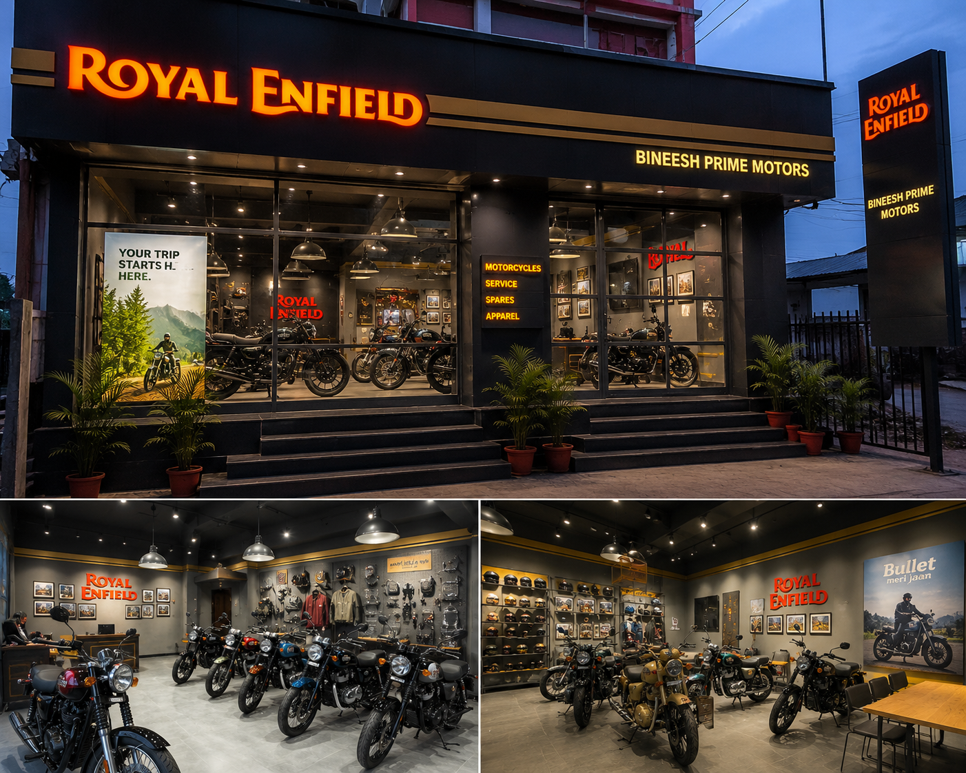 Royal Enfield Showroom – Bineesh Prime Motors